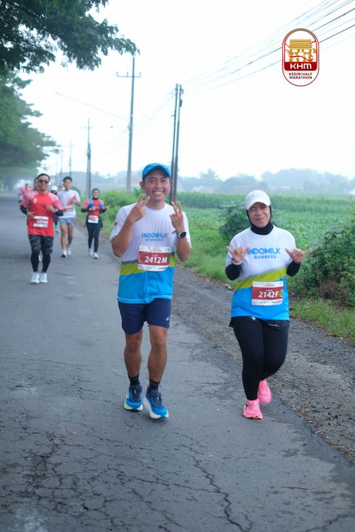 Race photo from Kediri Half Marathon 2025