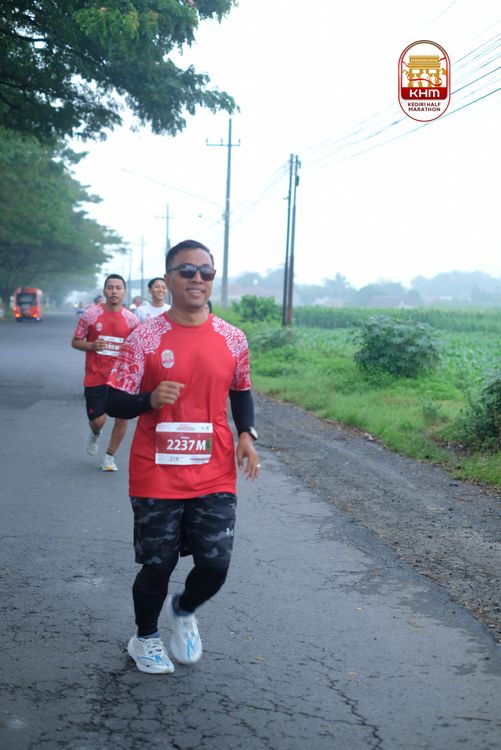 Race photo from Kediri Half Marathon 2025