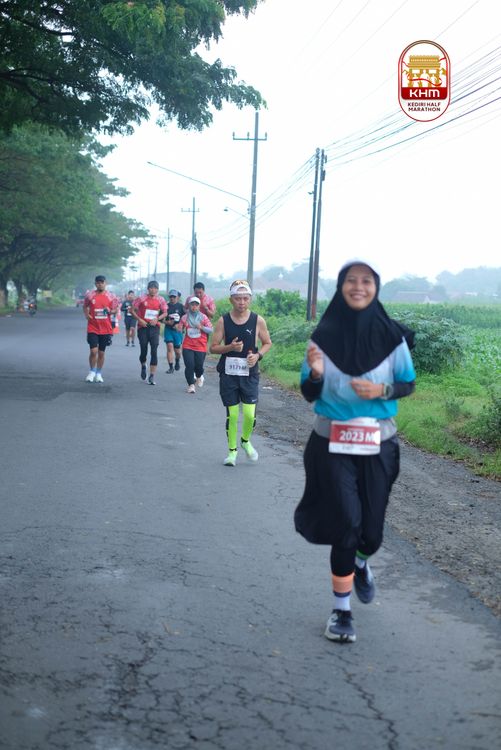 Race photo from Kediri Half Marathon 2025
