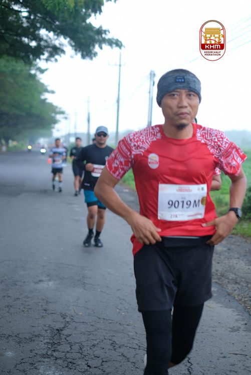 Race photo from Kediri Half Marathon 2025