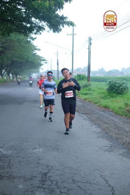 Race photo from Kediri Half Marathon 2025