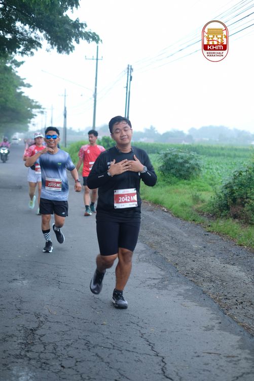 Race photo from Kediri Half Marathon 2025