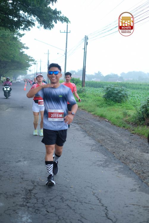 Race photo from Kediri Half Marathon 2025