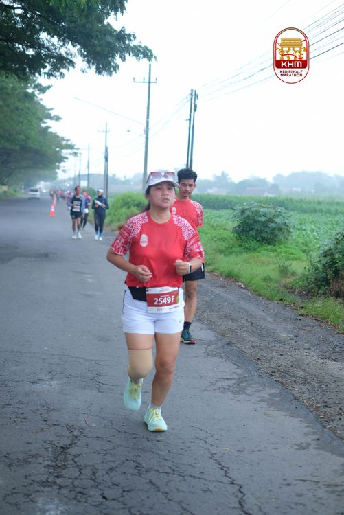 Race photo from Kediri Half Marathon 2025