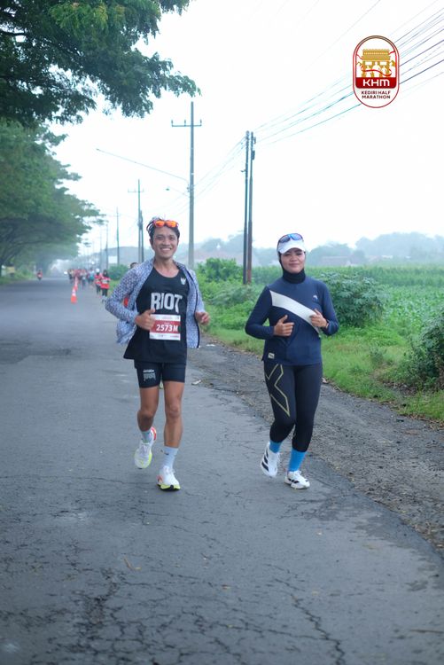 Race photo from Kediri Half Marathon 2025