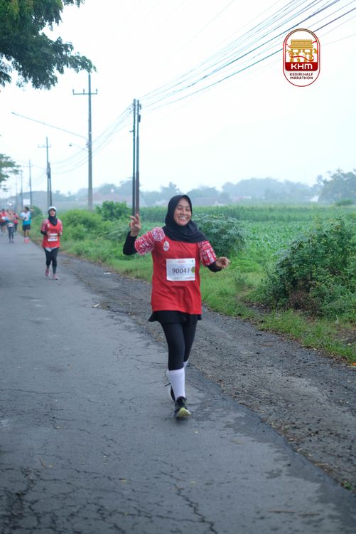 Race photo from Kediri Half Marathon 2025
