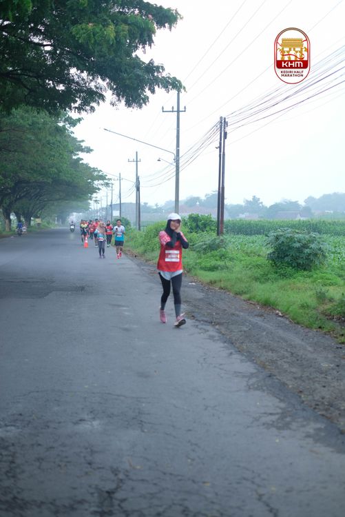 Race photo from Kediri Half Marathon 2025