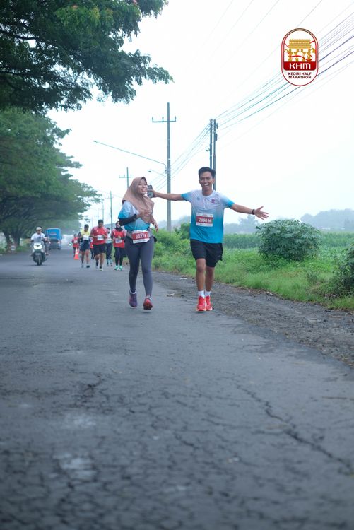 Race photo from Kediri Half Marathon 2025