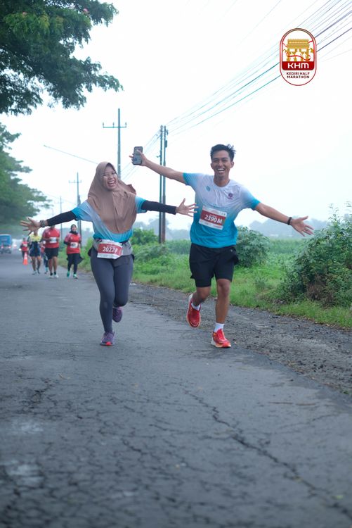 Race photo from Kediri Half Marathon 2025