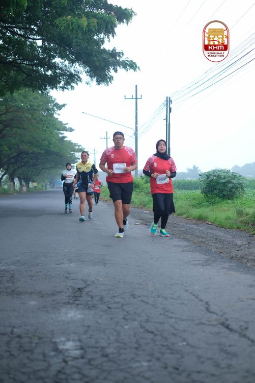 Race photo from Kediri Half Marathon 2025