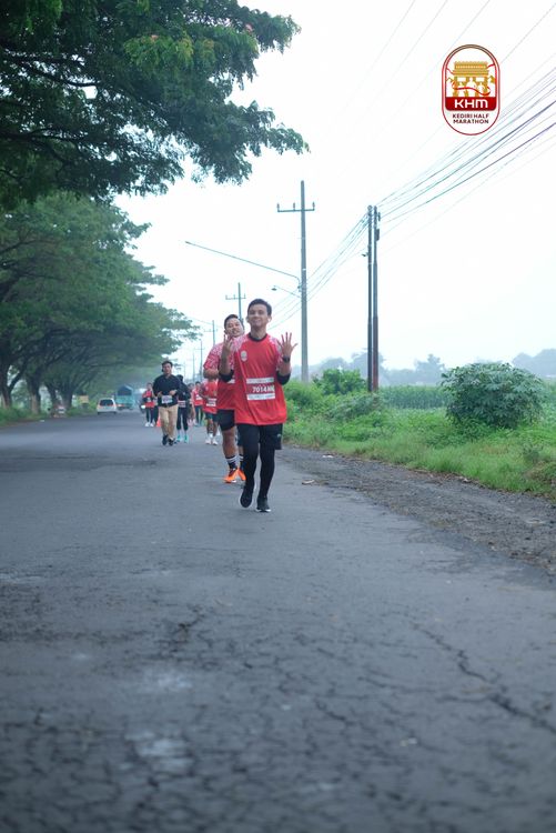 Race photo from Kediri Half Marathon 2025