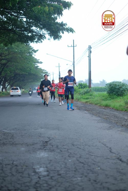 Race photo from Kediri Half Marathon 2025