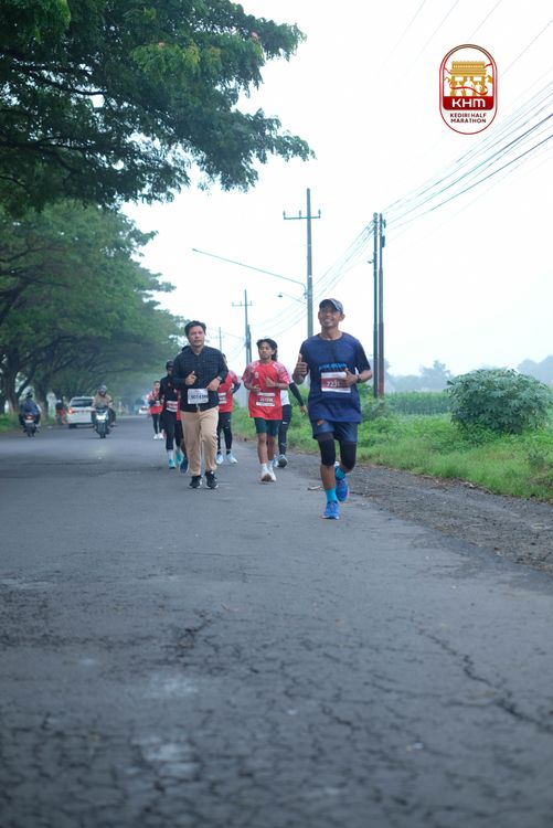 Race photo from Kediri Half Marathon 2025