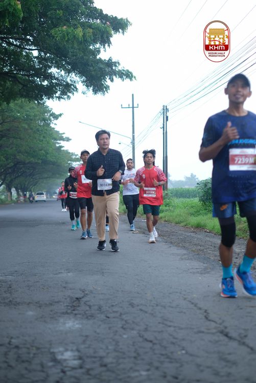 Race photo from Kediri Half Marathon 2025