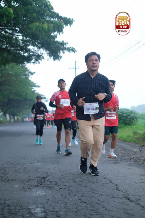 Race photo from Kediri Half Marathon 2025