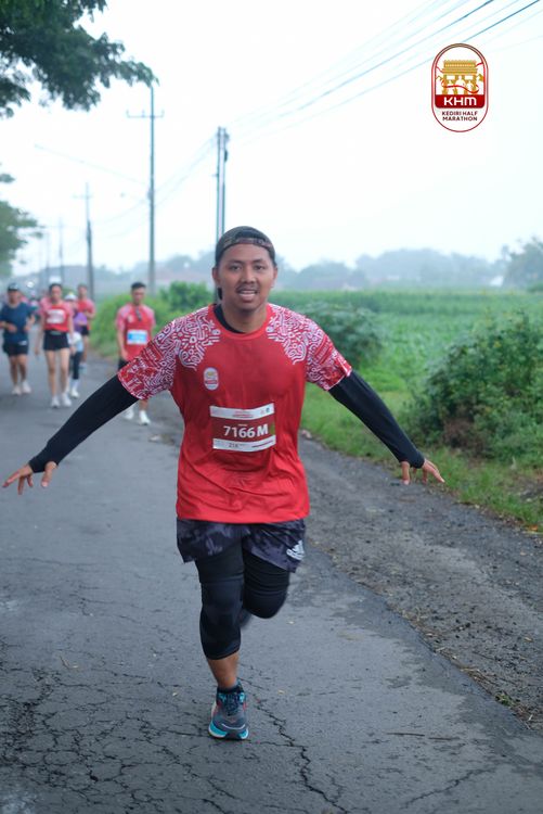 Race photo from Kediri Half Marathon 2025