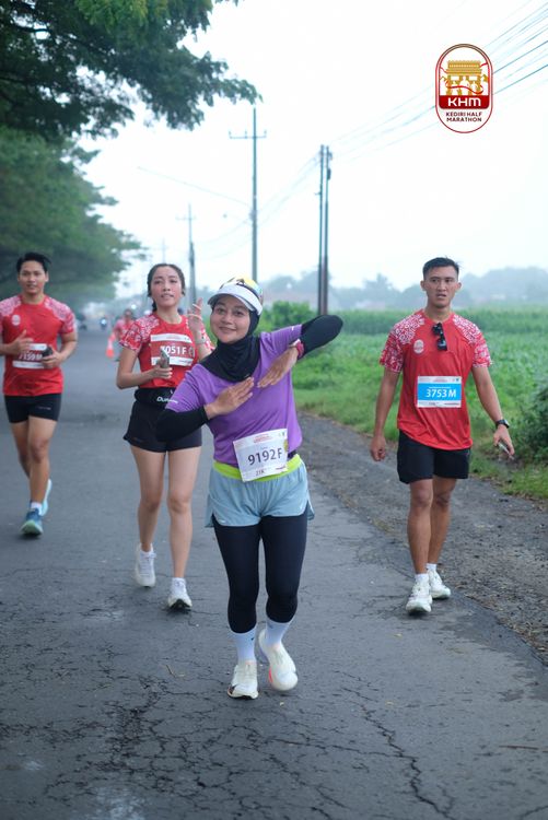 Race photo from Kediri Half Marathon 2025