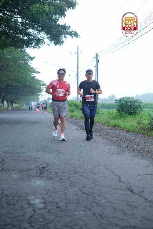 Race photo from Kediri Half Marathon 2025