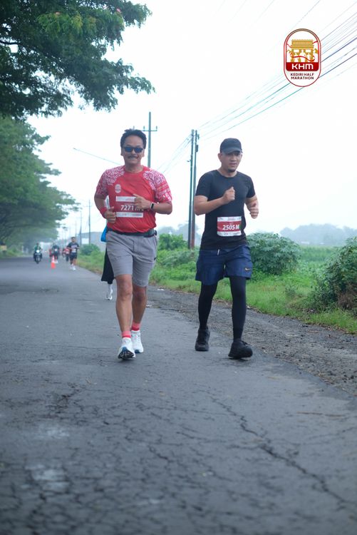 Race photo from Kediri Half Marathon 2025
