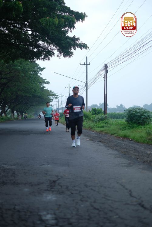 Race photo from Kediri Half Marathon 2025