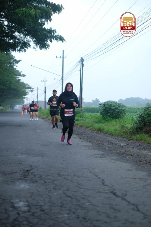 Race photo from Kediri Half Marathon 2025