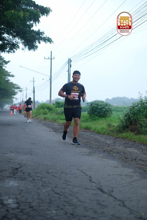 Race photo from Kediri Half Marathon 2025