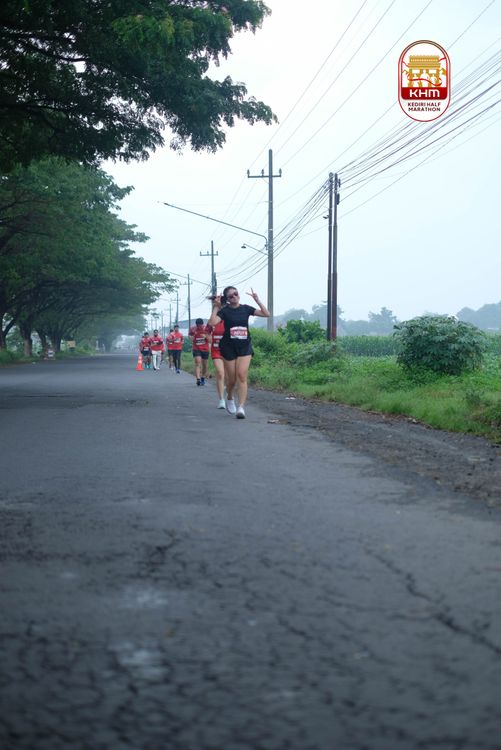 Race photo from Kediri Half Marathon 2025