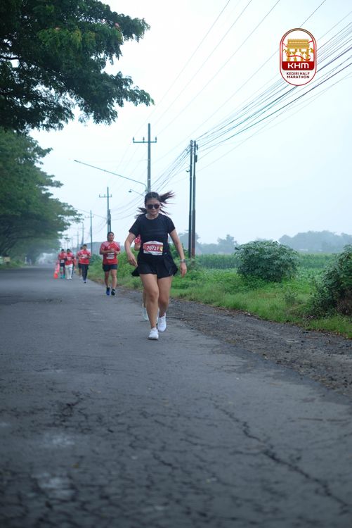 Race photo from Kediri Half Marathon 2025