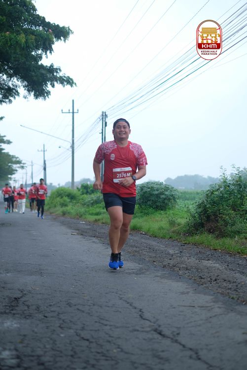 Race photo from Kediri Half Marathon 2025