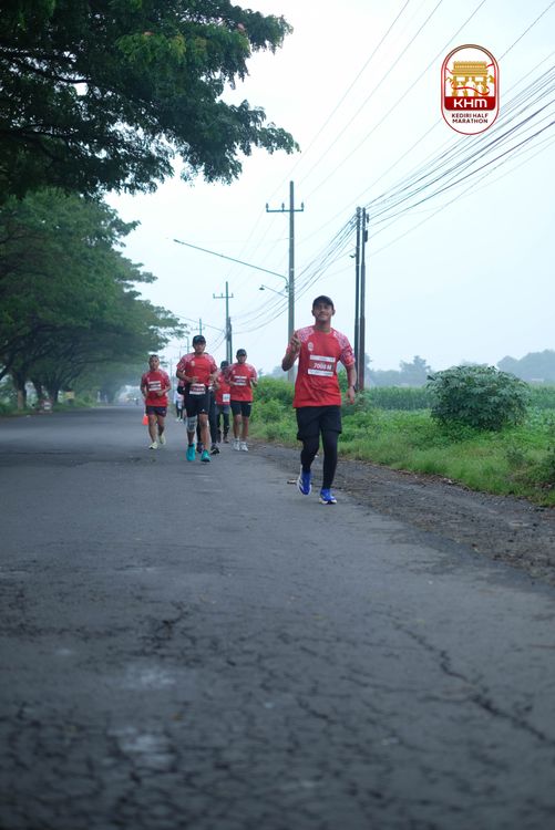 Race photo from Kediri Half Marathon 2025