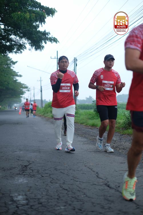 Race photo from Kediri Half Marathon 2025