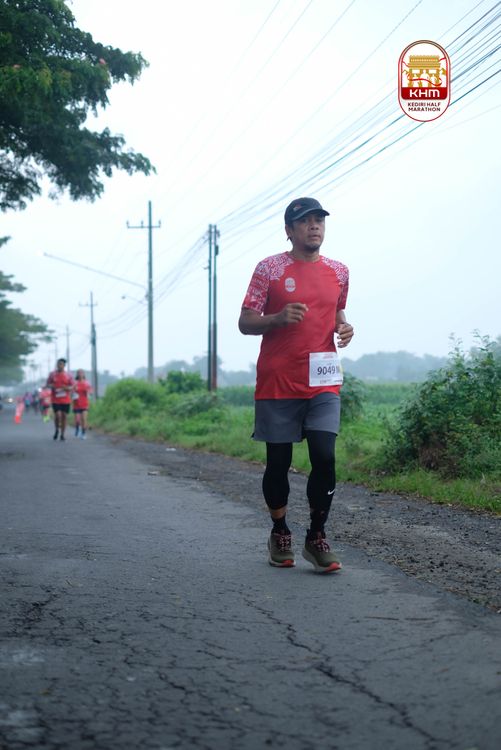 Race photo from Kediri Half Marathon 2025