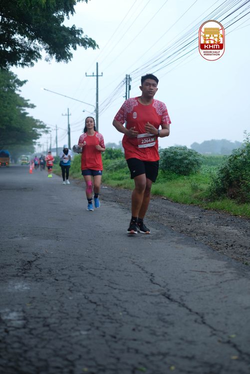 Race photo from Kediri Half Marathon 2025