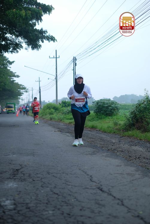 Race photo from Kediri Half Marathon 2025