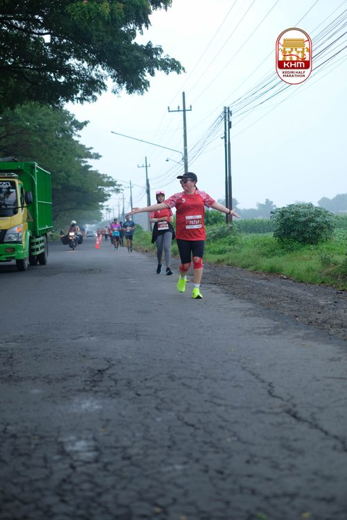 Race photo from Kediri Half Marathon 2025