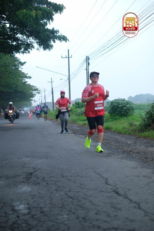 Race photo from Kediri Half Marathon 2025