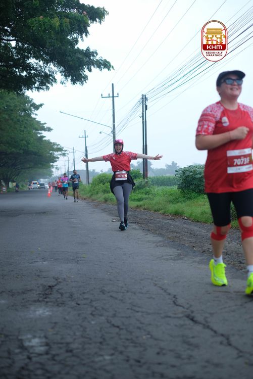Race photo from Kediri Half Marathon 2025