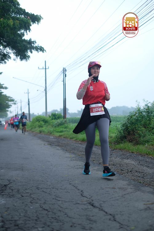 Race photo from Kediri Half Marathon 2025