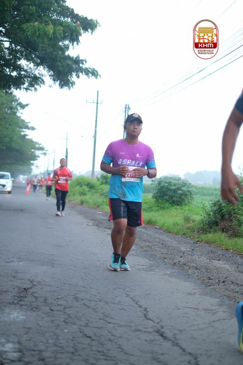 Race photo from Kediri Half Marathon 2025