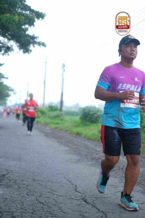 Race photo from Kediri Half Marathon 2025