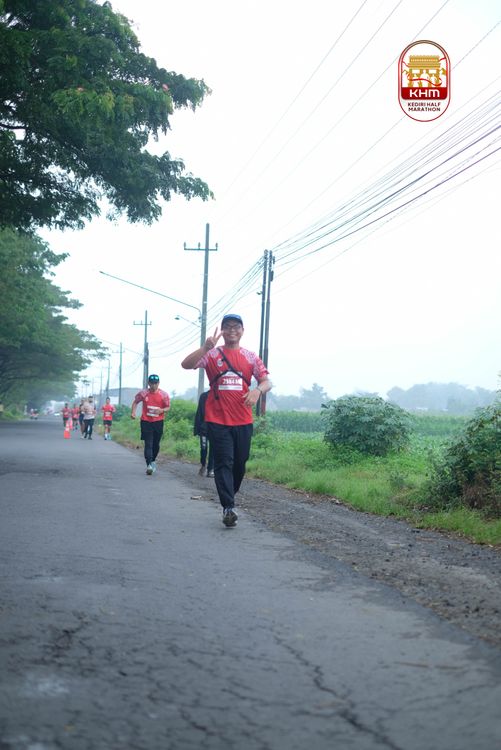 Race photo from Kediri Half Marathon 2025