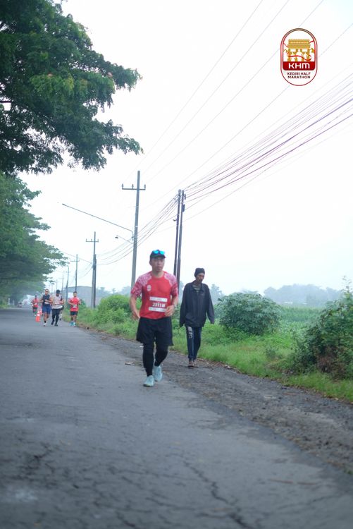 Race photo from Kediri Half Marathon 2025