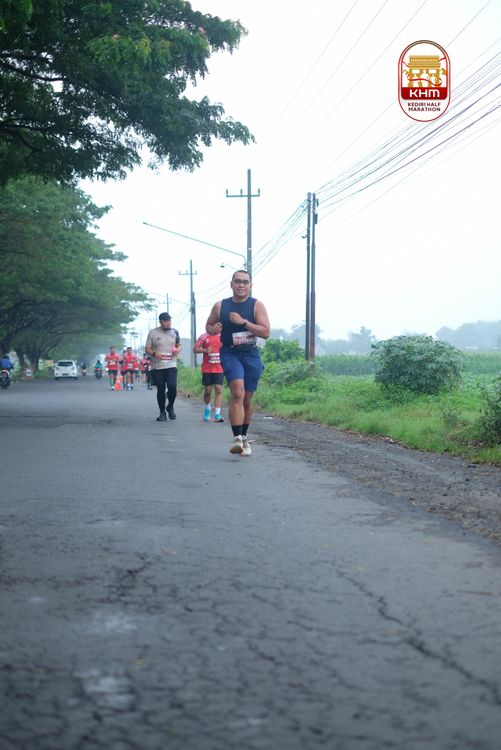 Race photo from Kediri Half Marathon 2025