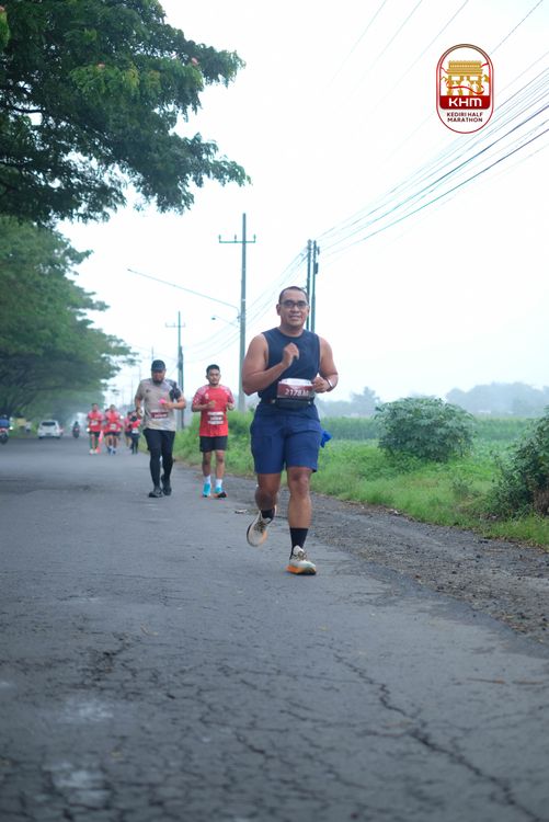 Race photo from Kediri Half Marathon 2025