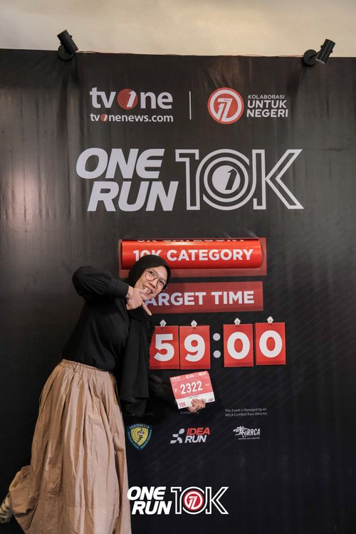 Race photo from ONE RUN 10K 2025