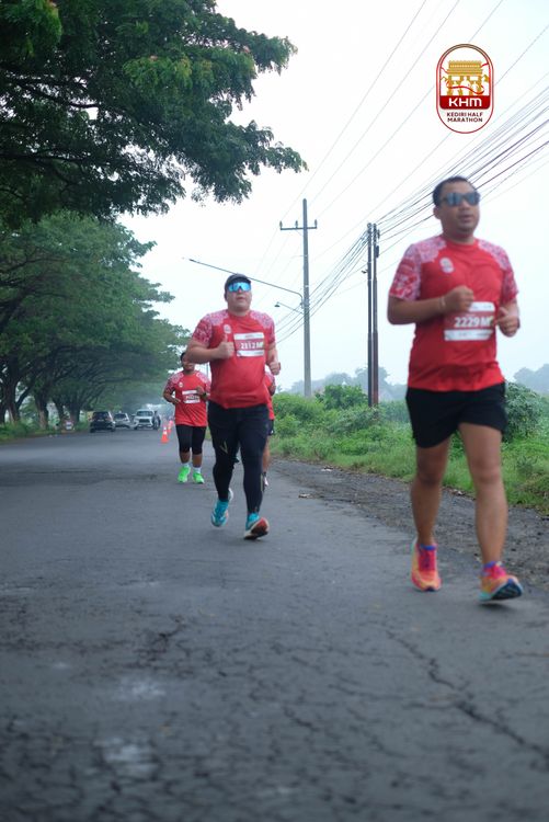 Race photo from Kediri Half Marathon 2025