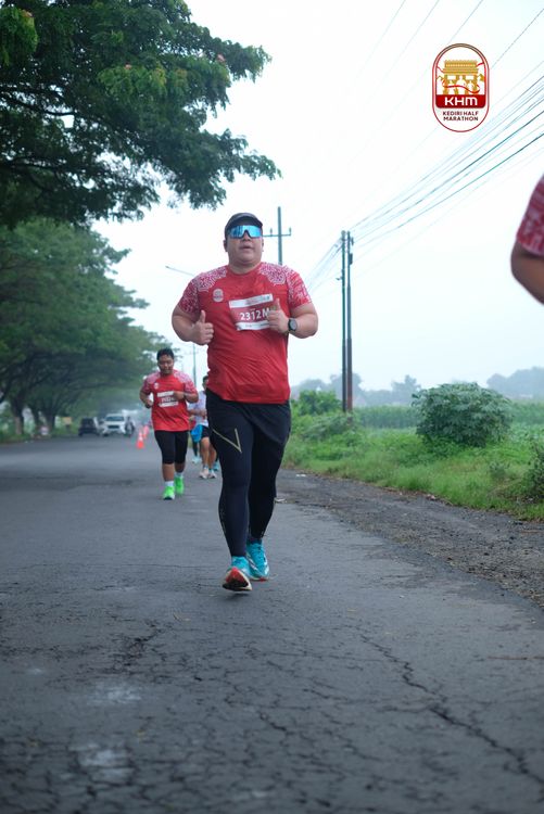 Race photo from Kediri Half Marathon 2025