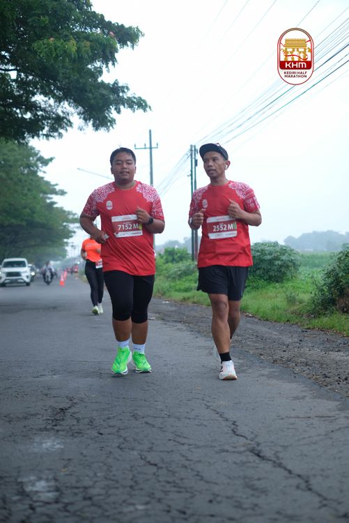 Race photo from Kediri Half Marathon 2025