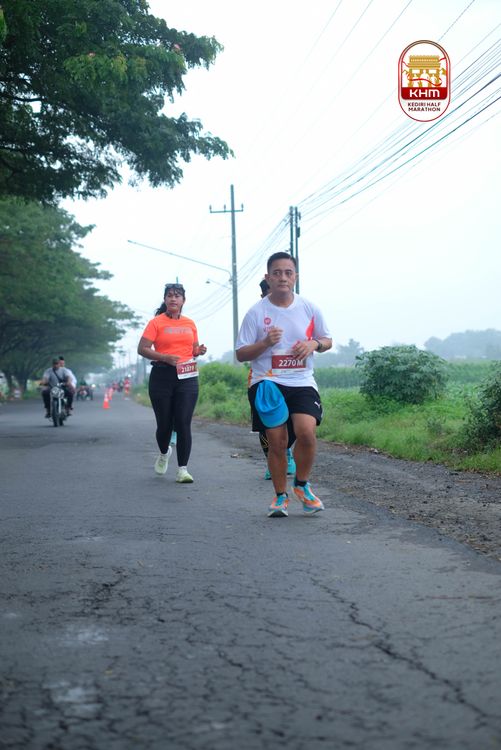 Race photo from Kediri Half Marathon 2025