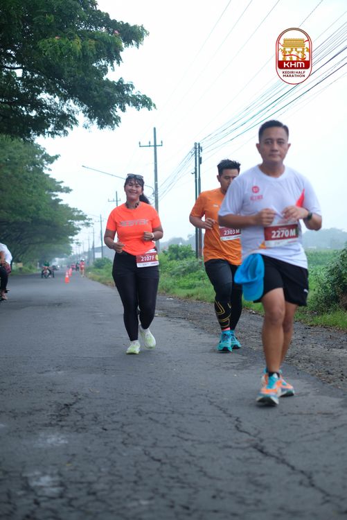 Race photo from Kediri Half Marathon 2025